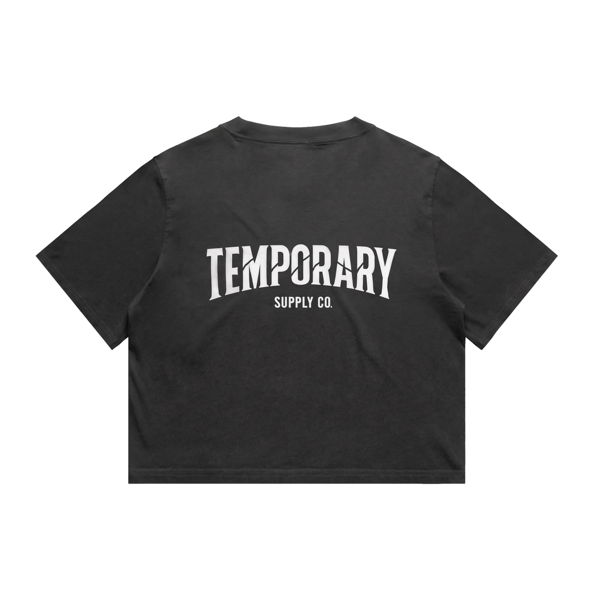 tmpry. Ladies AURA Cropped Tee (220 GSM)