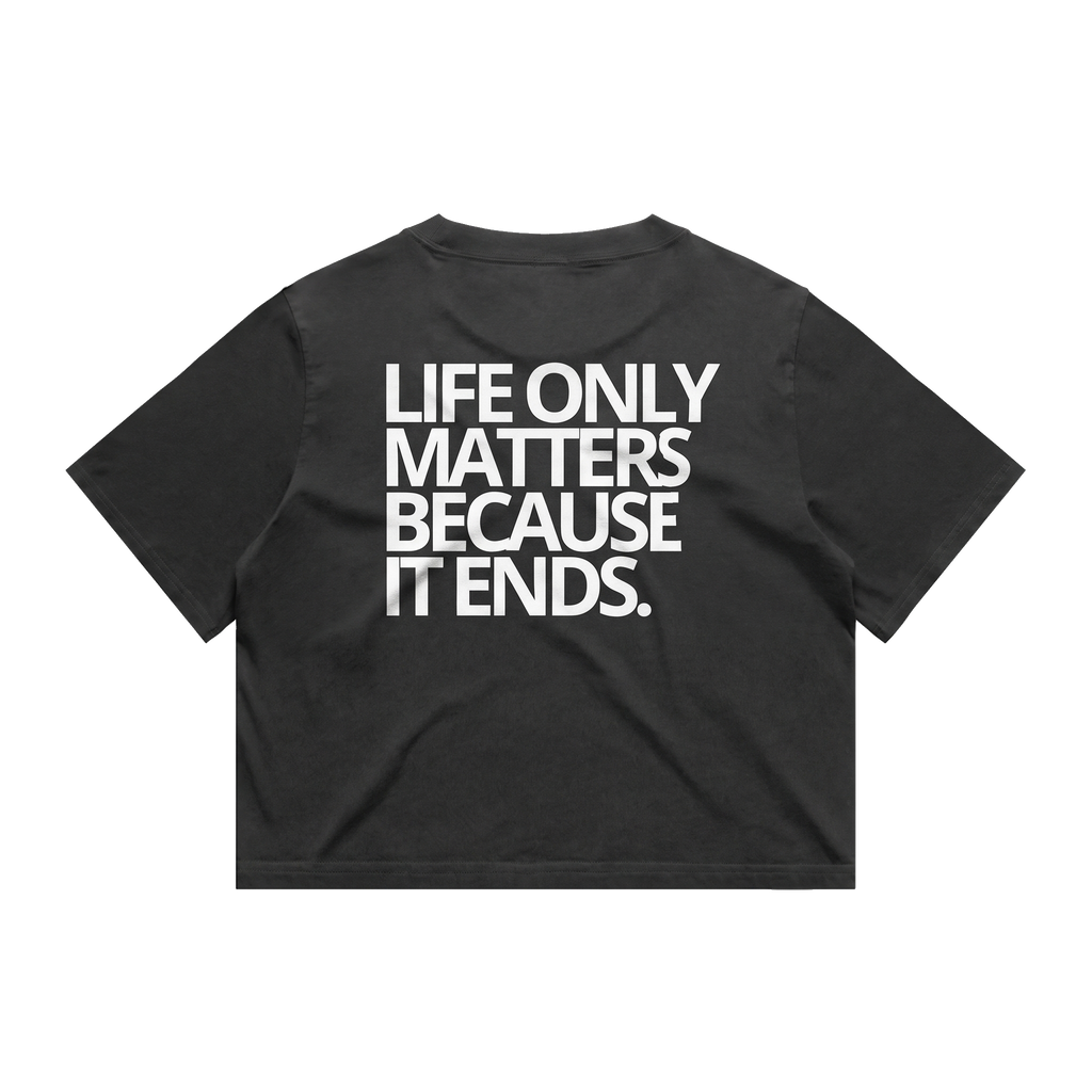 tmpry. Ladies AURA Cropped Tee (220 GSM)