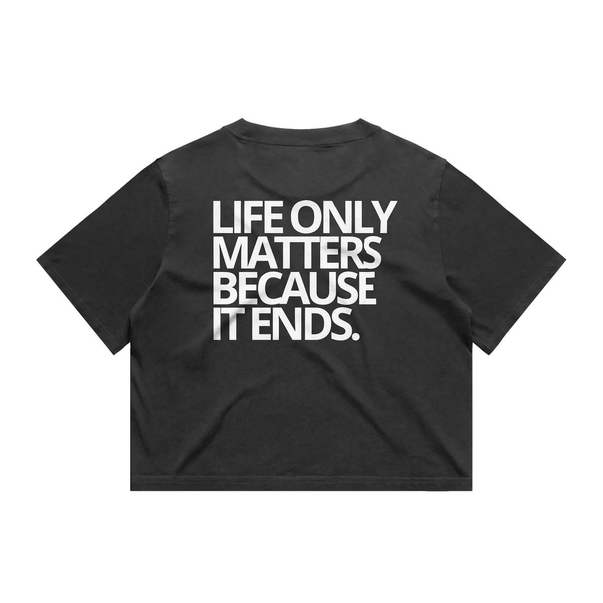 tmpry. Ladies AURA Cropped Tee (220 GSM)