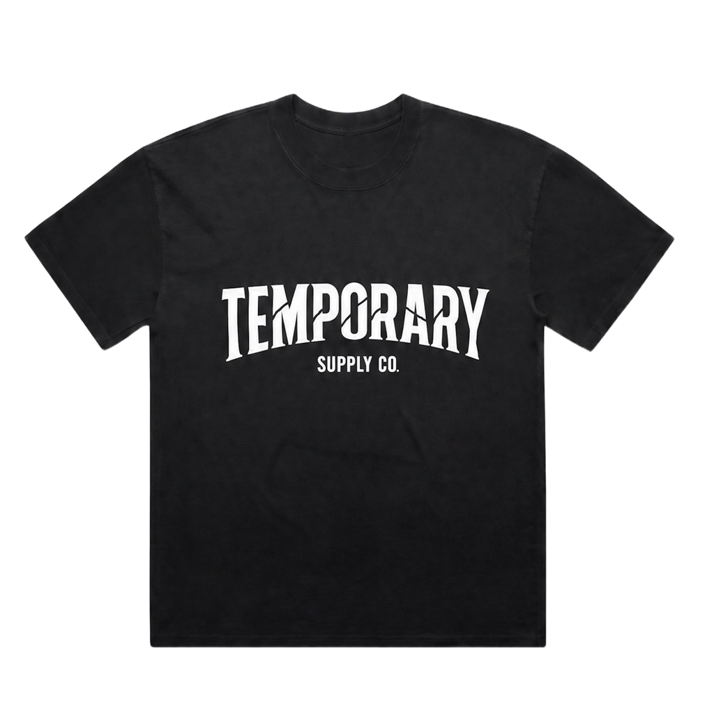 tmpry. Heavyweight Cropped Boxy Tee (240 GSM)