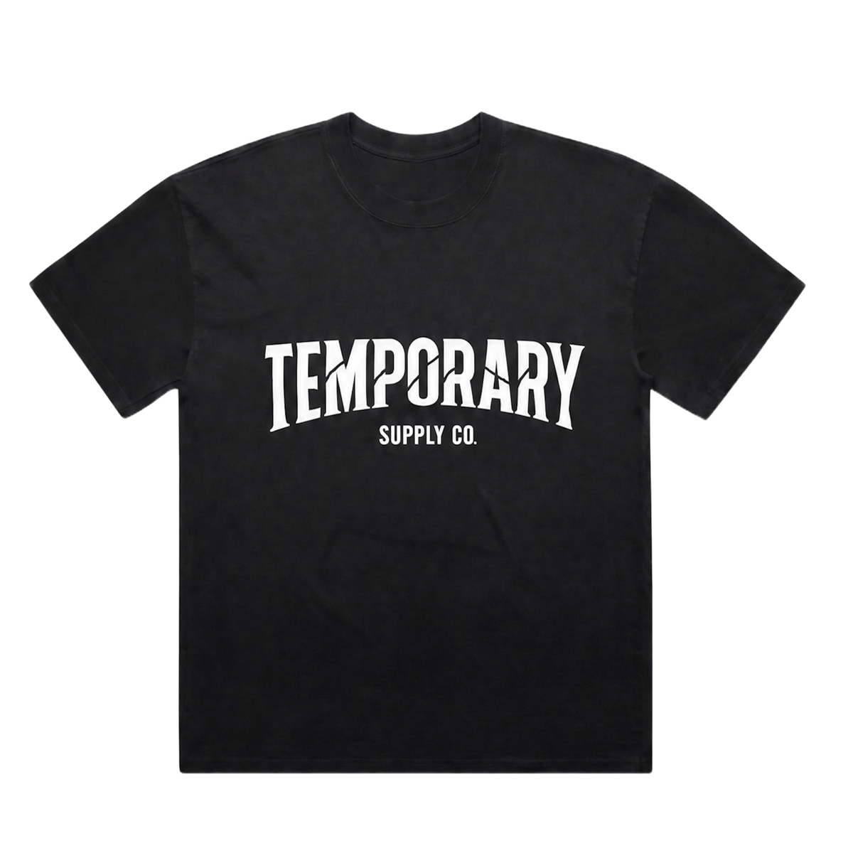 tmpry. Heavyweight Cropped Boxy Tee (240 GSM)