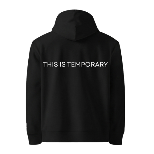 tmpry. "Initiation" Heavyweight Oversized Hoodie — 400 GSM