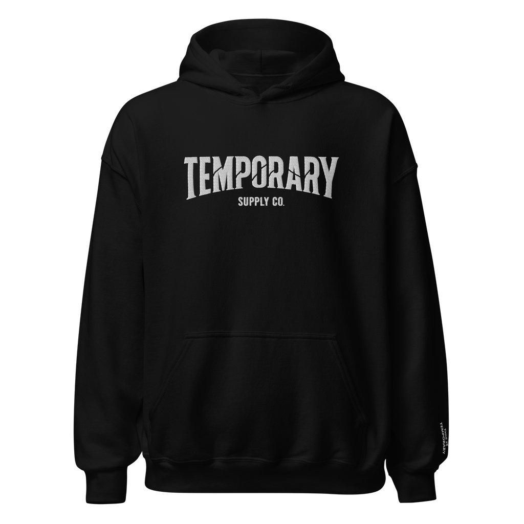 tmpry. OG Hoodie Black